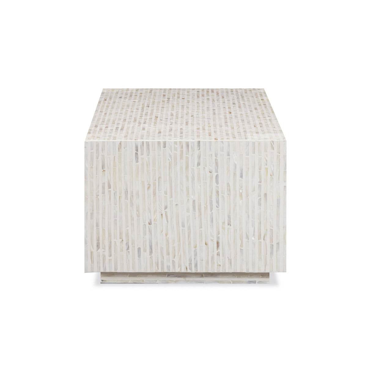 TOV Earl 48" Shell Rectangular Coffee Table