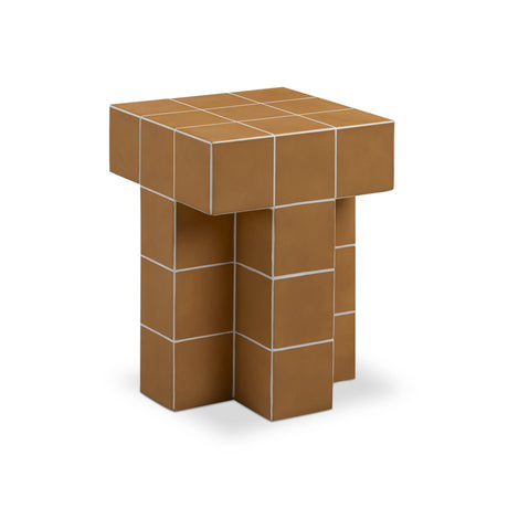 TOV Alma Tile Concrete Indoor/Outdoor Side Table