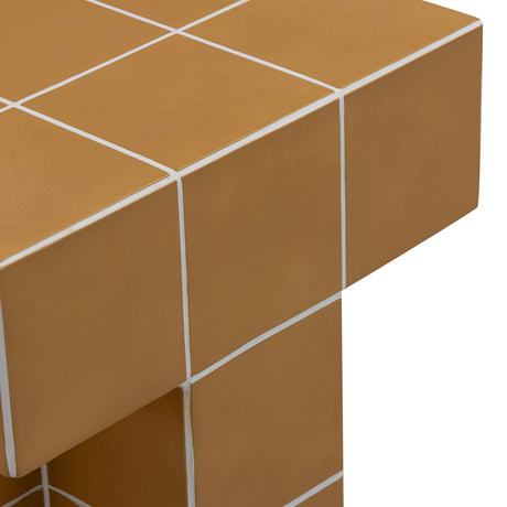 TOV Alma Tile Concrete Indoor/Outdoor Side Table