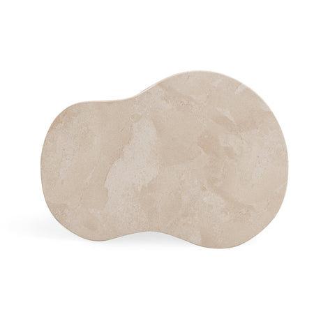 TOV Zaya Rose Faux Marble Indoor/Outdoor Concrete Side Table