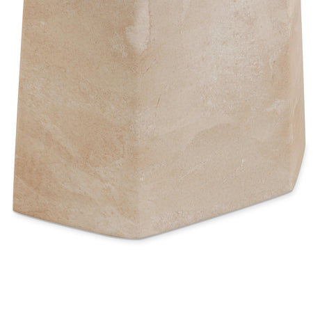 TOV Zaya Rose Faux Marble Indoor/Outdoor Concrete Side Table