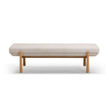TOV Julianna 56" Textured Performance Fabric Bench