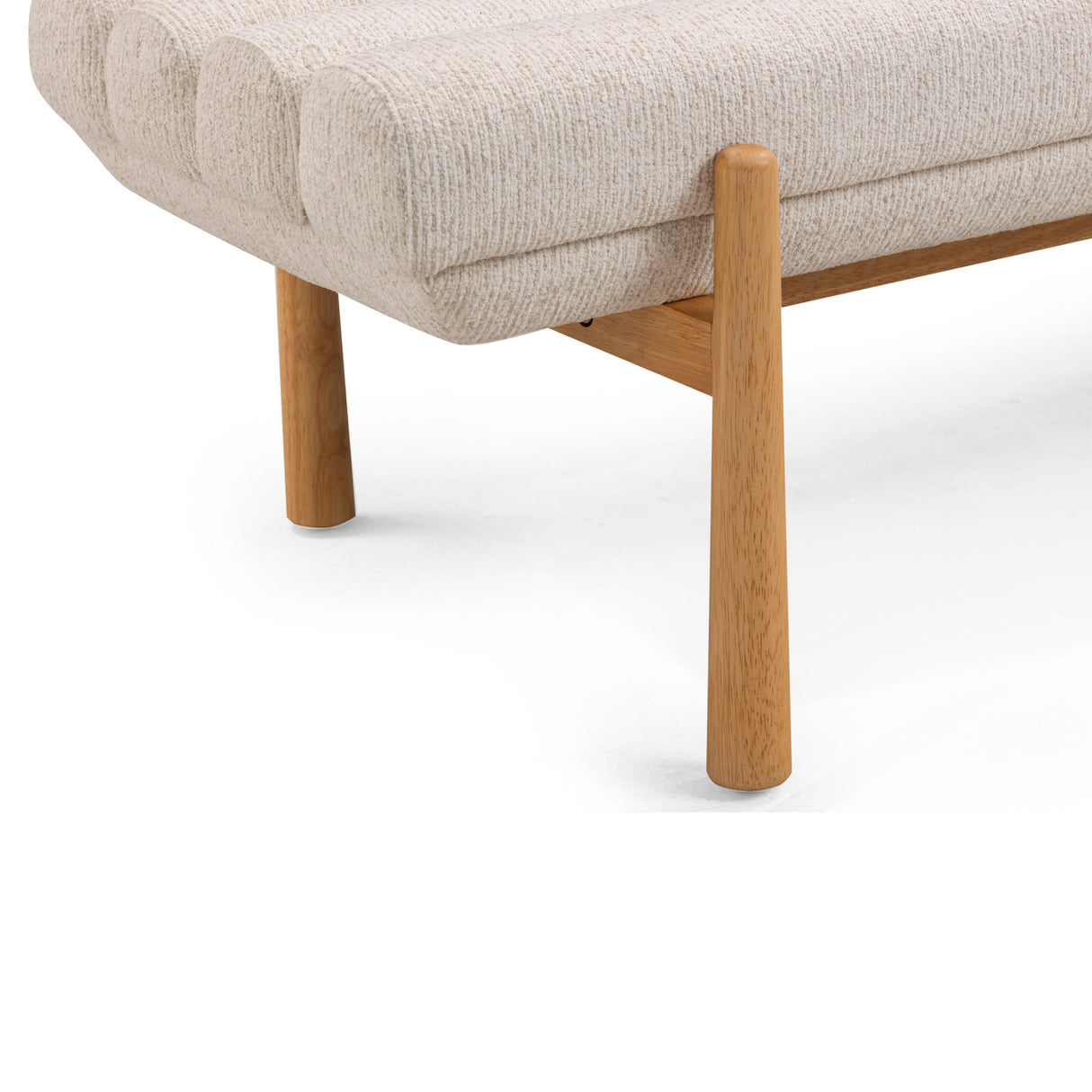 TOV Julianna 56" Textured Performance Fabric Bench