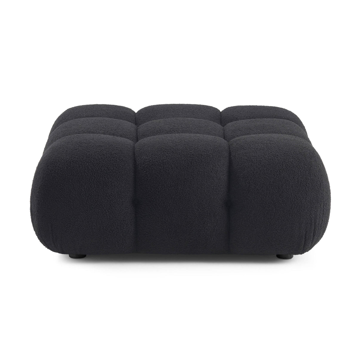 TOV Calliope Performance Vegan Shearling Modular Ottoman