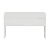 TOV Patty 48" Rattan 2-Drawer Console Desk