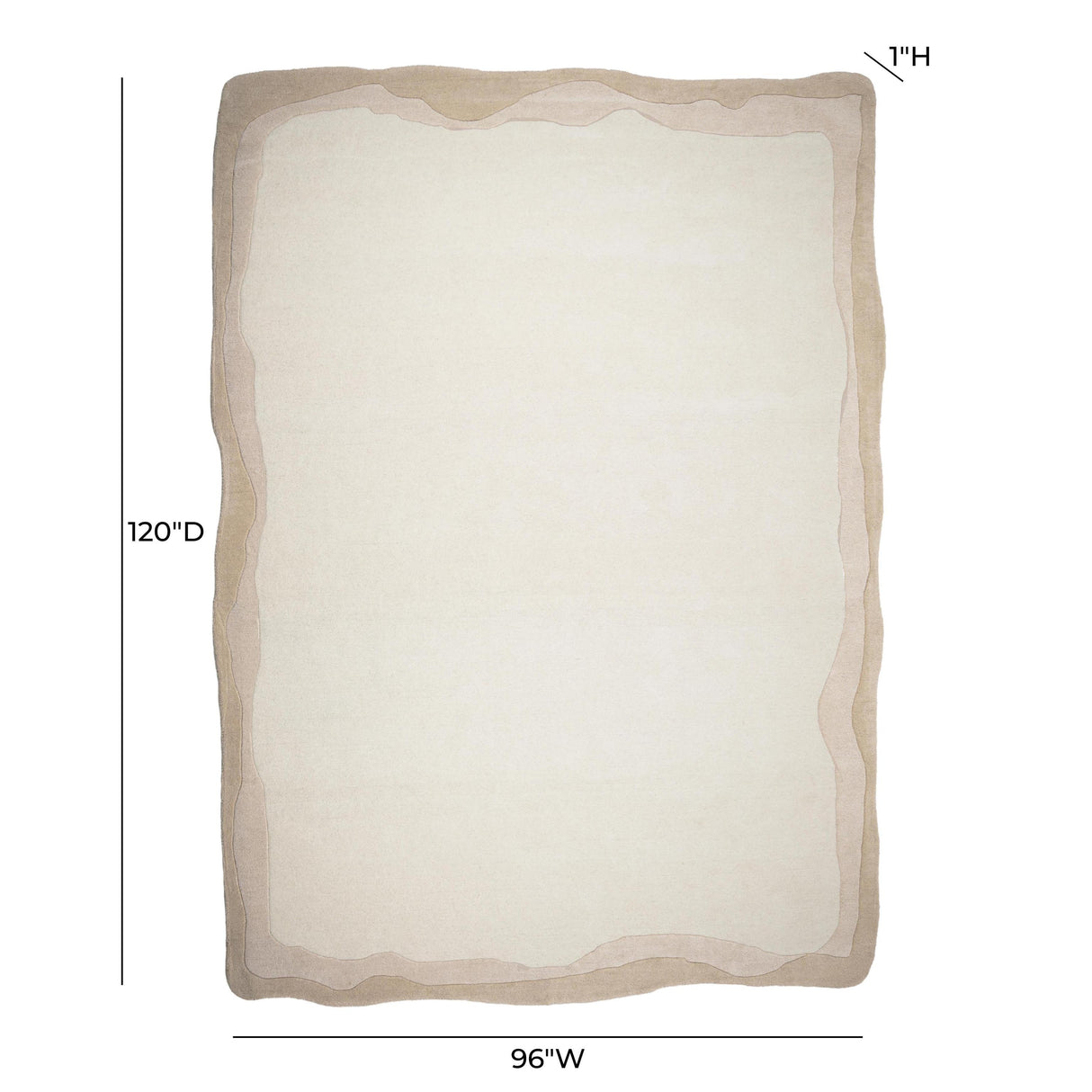 TOV Tarba Rectangular Floor Rug 8' x 10'