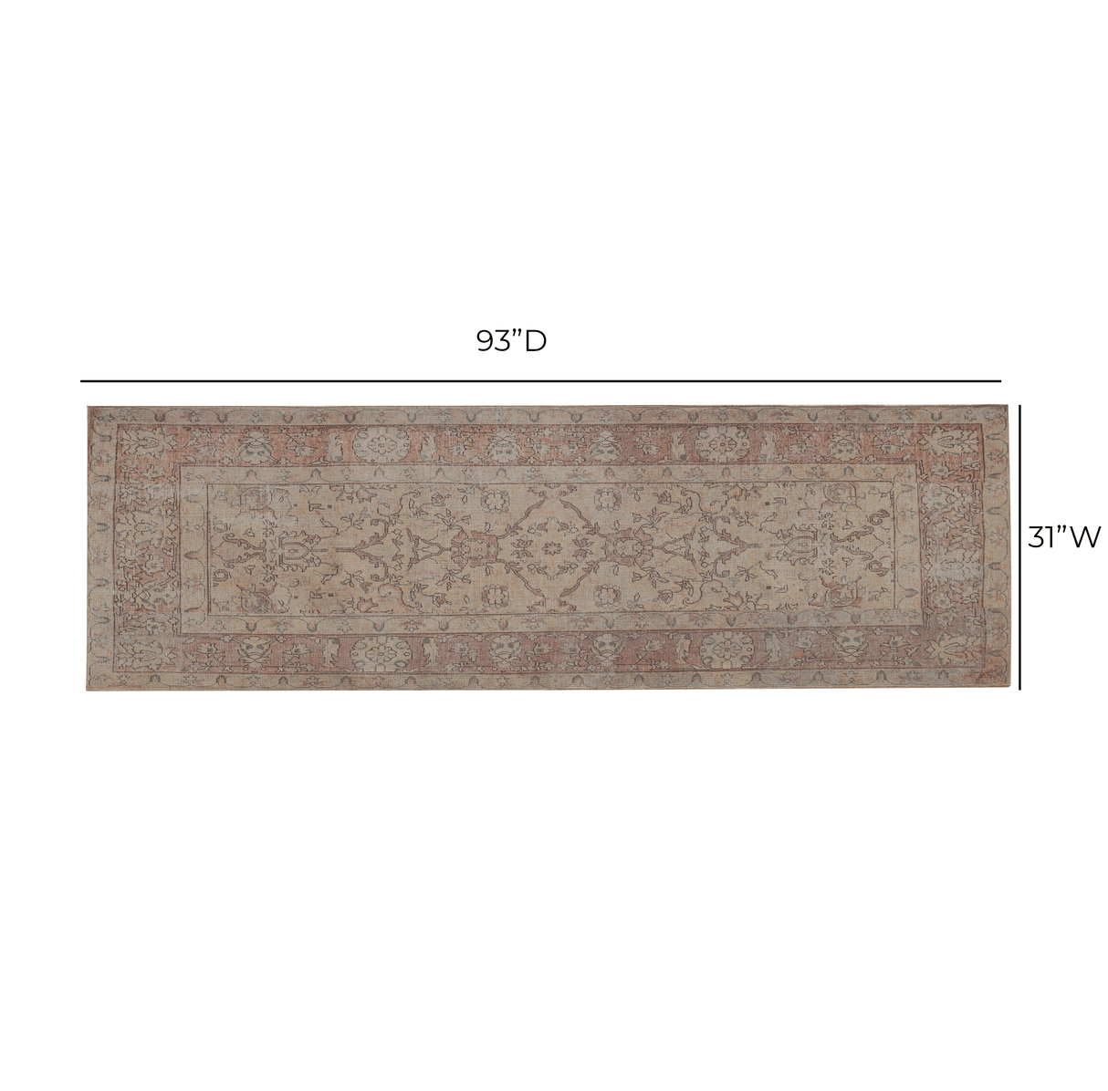 TOV Eden Area Rug 2'6" x 8'