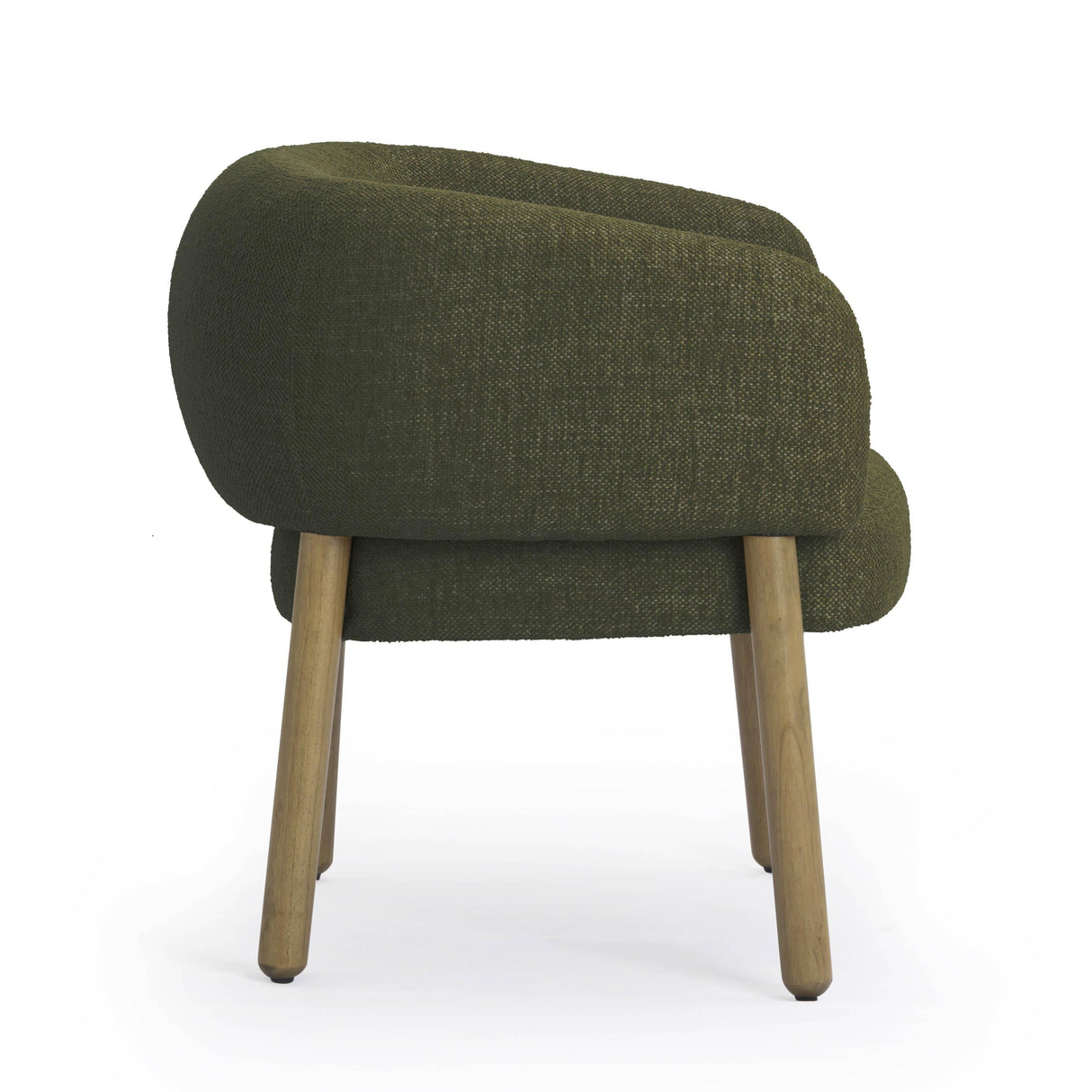 TOV Foxy Textured Performance Fabric Accent Chair