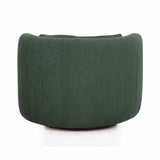 TOV Nura Contract-Grade Chenille Swivel Accent Chair