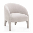 TOV Kris Warm Grey Performance Boucle Accent Chair