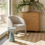 TOV Kris Warm Grey Performance Boucle Accent Chair