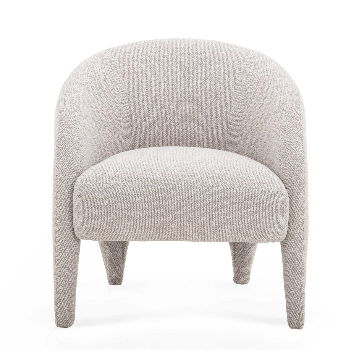TOV Kris Warm Grey Performance Boucle Accent Chair