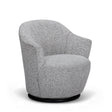 TOV Skyla Performance Boucle Swivel Accent Chair