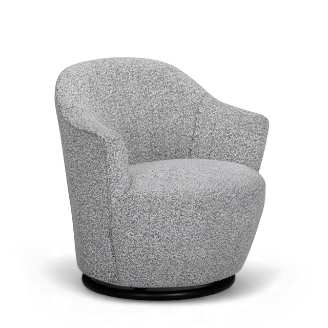 TOV Skyla Performance Boucle Swivel Accent Chair