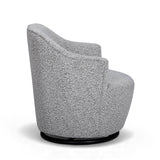 TOV Skyla Performance Boucle Swivel Accent Chair