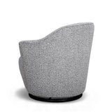 TOV Skyla Performance Boucle Swivel Accent Chair