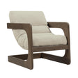 TOV Palma Contract-Grade Textured Weave Fabric Accent Chair
