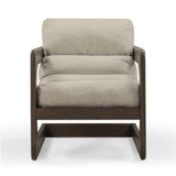 TOV Palma Contract-Grade Textured Weave Fabric Accent Chair
