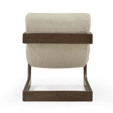 TOV Palma Contract-Grade Textured Weave Fabric Accent Chair