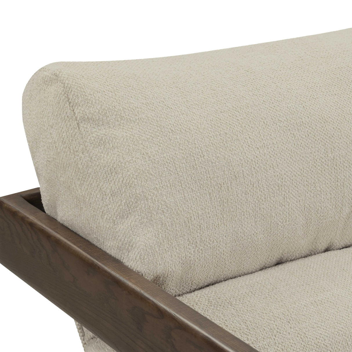 TOV Palma Contract-Grade Textured Weave Fabric Accent Chair