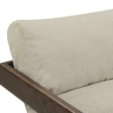 TOV Palma Contract-Grade Textured Weave Fabric Accent Chair