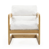 TOV Palma Upcycled Performance Fabric Accent Chair
