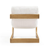 TOV Palma Upcycled Performance Fabric Accent Chair