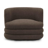 TOV Astor Heavy Performance Boucle Swivel Hotel Lounge Chair