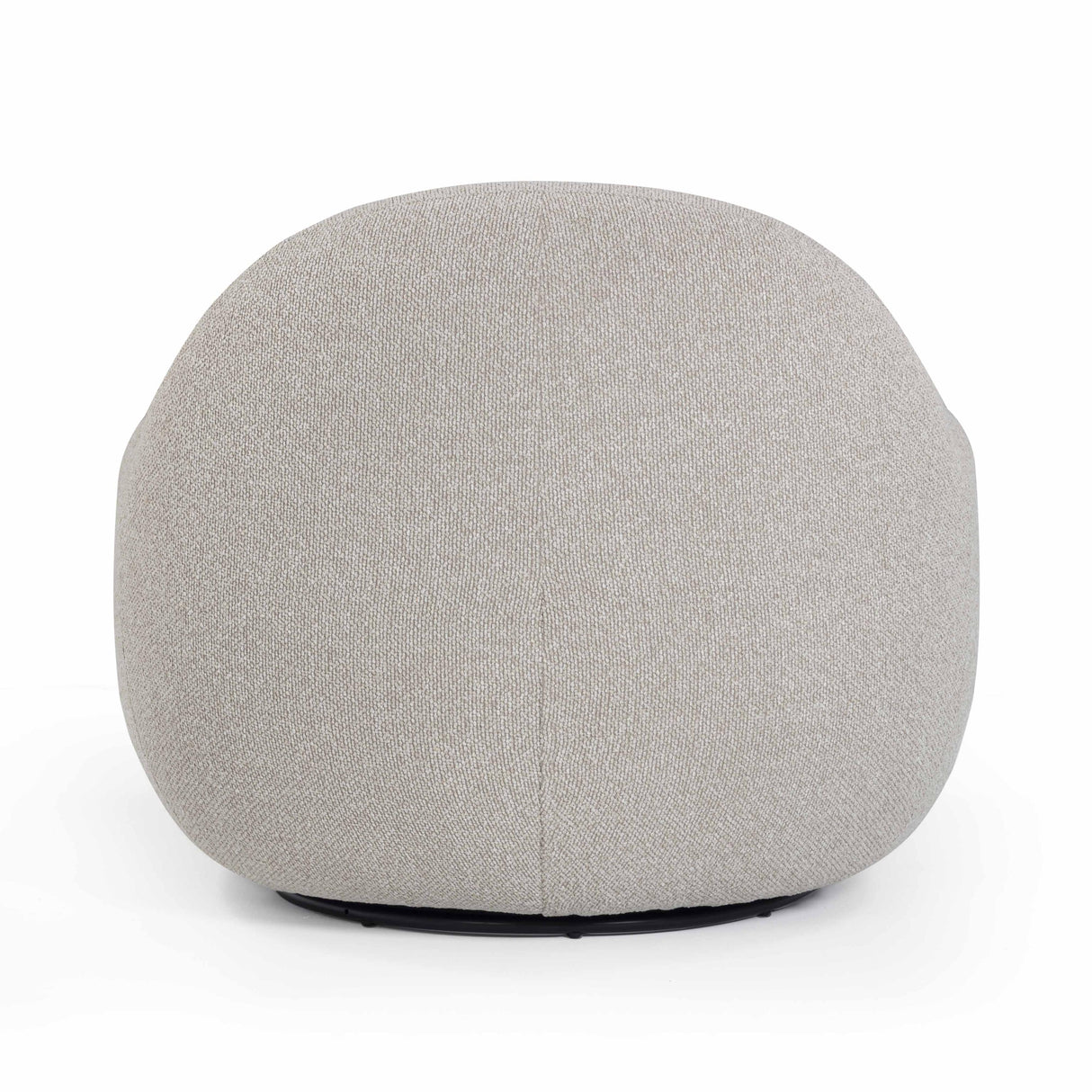 TOV Tiago Warm Grey Performance Boucle Swivel Accent Chair