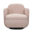 TOV Wolfie Performance Chenille Swivel Accent Chair