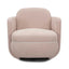 TOV Wolfie Performance Chenille Swivel Accent Chair