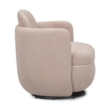 TOV Wolfie Performance Chenille Swivel Accent Chair
