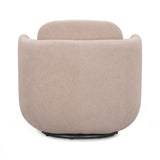 TOV Wolfie Performance Chenille Swivel Accent Chair