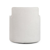TOV Passe Cream Upcycled Performance Linen Swivel Chair