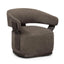 TOV Madison Linen Performance Chenille Swivel Accent Chair