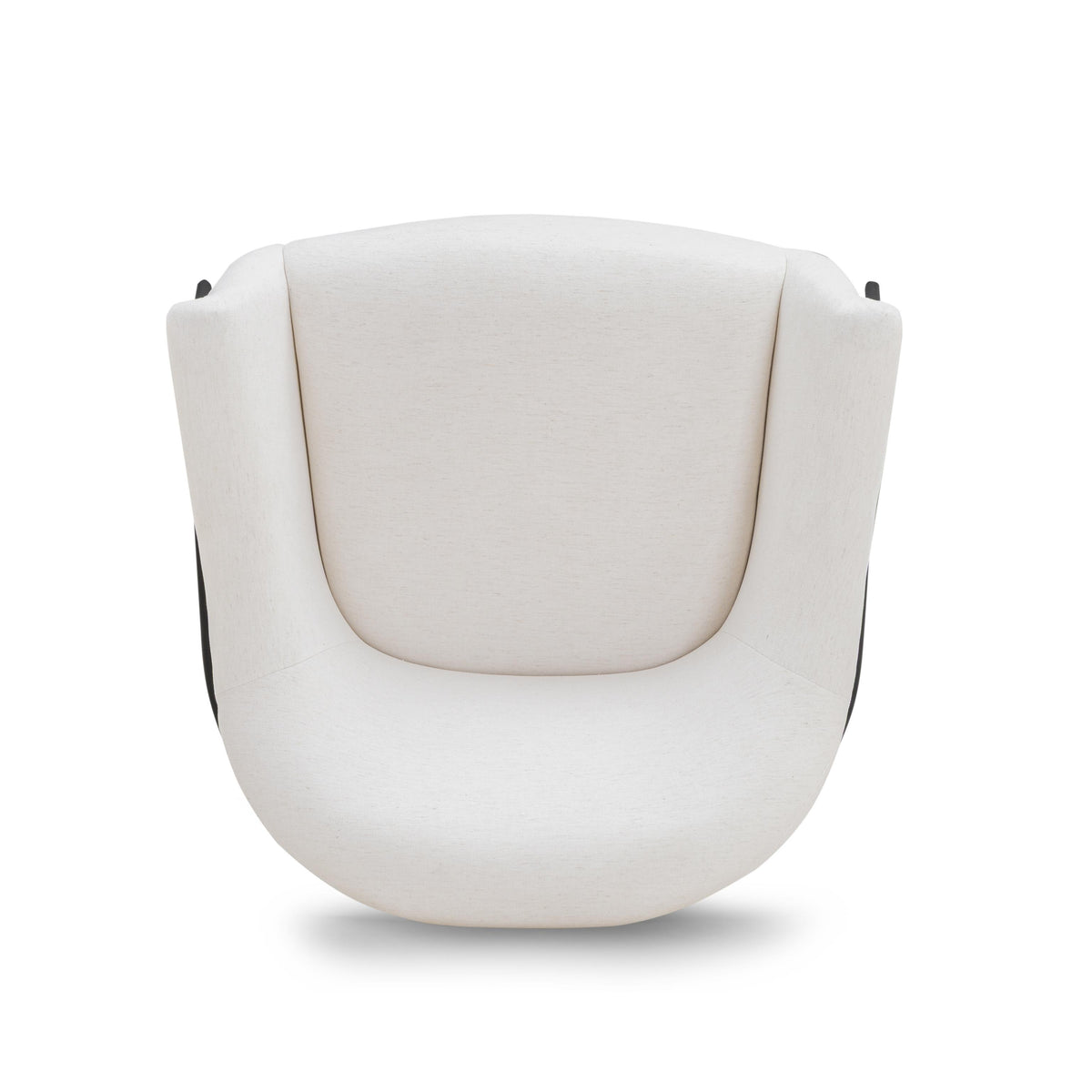TOV Lua Cream Chenille Accent Chair