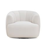 TOV Jasmine Performance Velvet Swivel Accent Chair