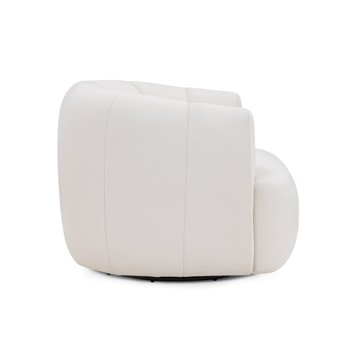 TOV Jasmine Performance Velvet Swivel Accent Chair