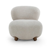 TOV Pucker Warm Grey Performance Boucle Accent Chair