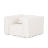 TOV Tarra Cream Performance Chenille Armchair