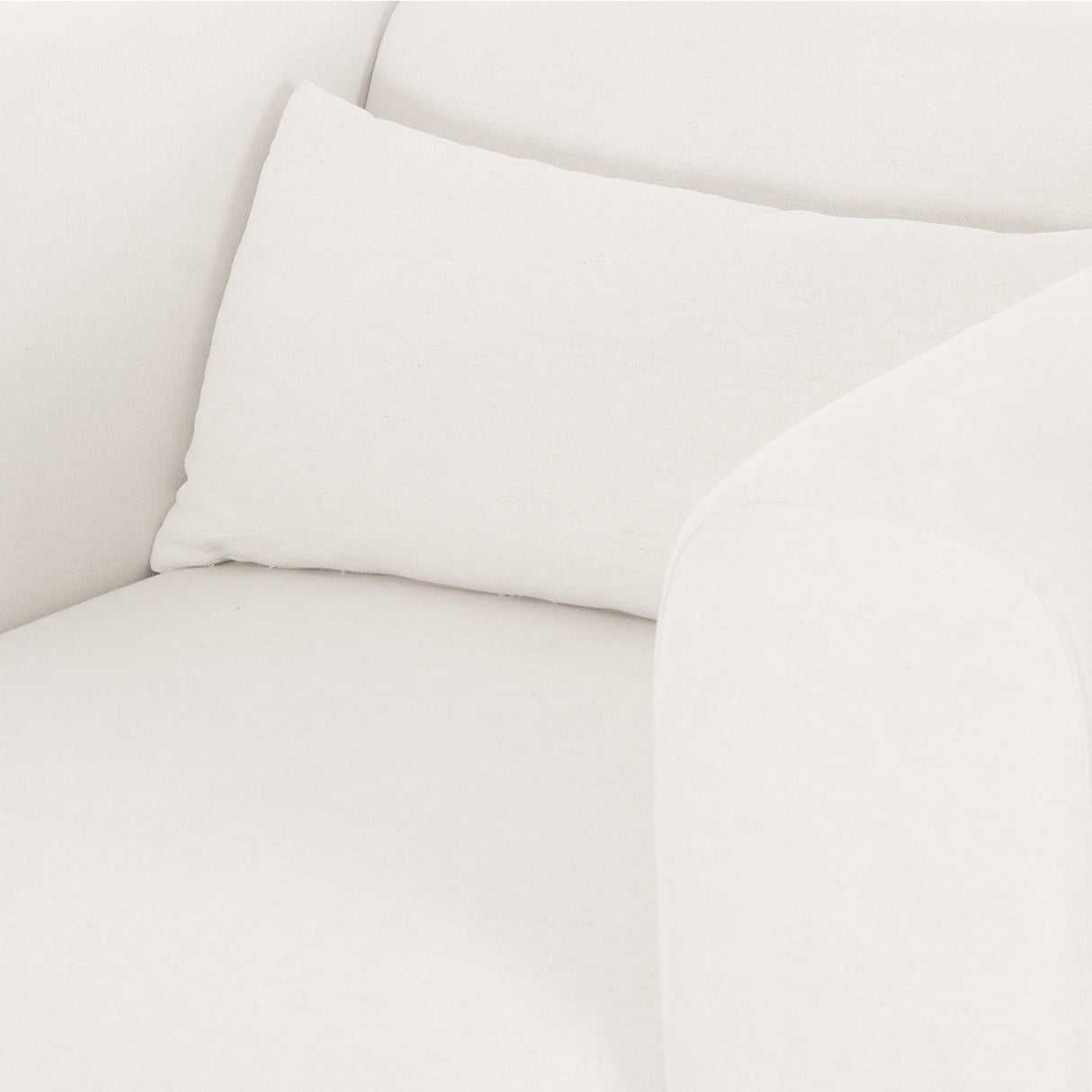 TOV Tarra Cream Performance Chenille Armchair