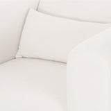 TOV Tarra Cream Performance Chenille Armchair