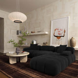 TOV Calliope Performance Vegan Shearling Modular Corner Chair