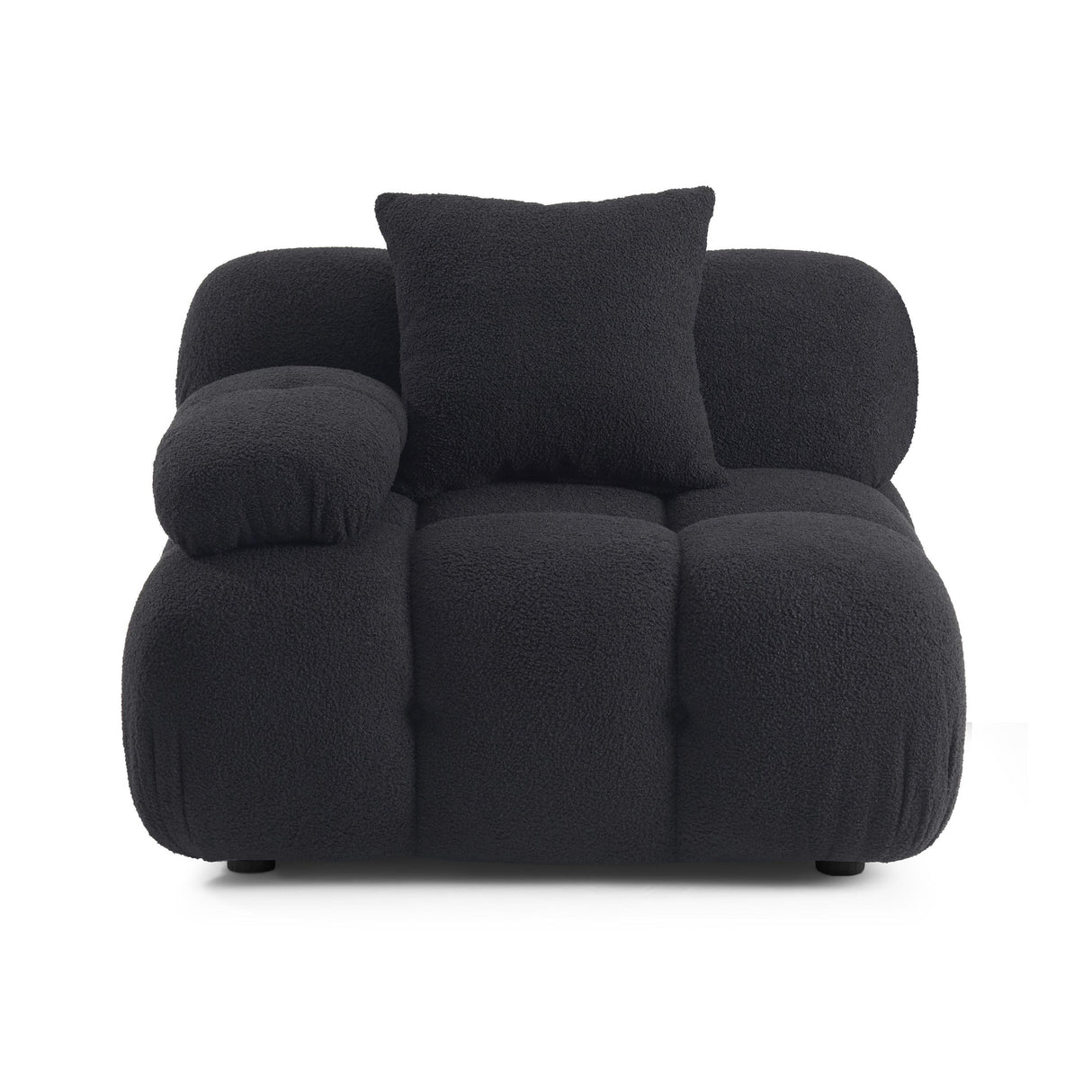 TOV Calliope Performance Vegan Shearling Modular Corner Chair