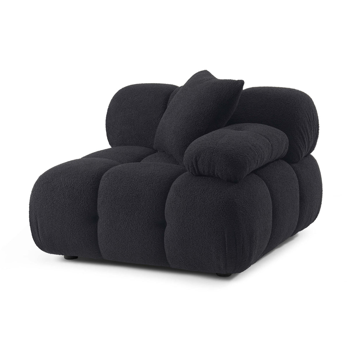 TOV Calliope Performance Vegan Shearling Modular Corner Chair