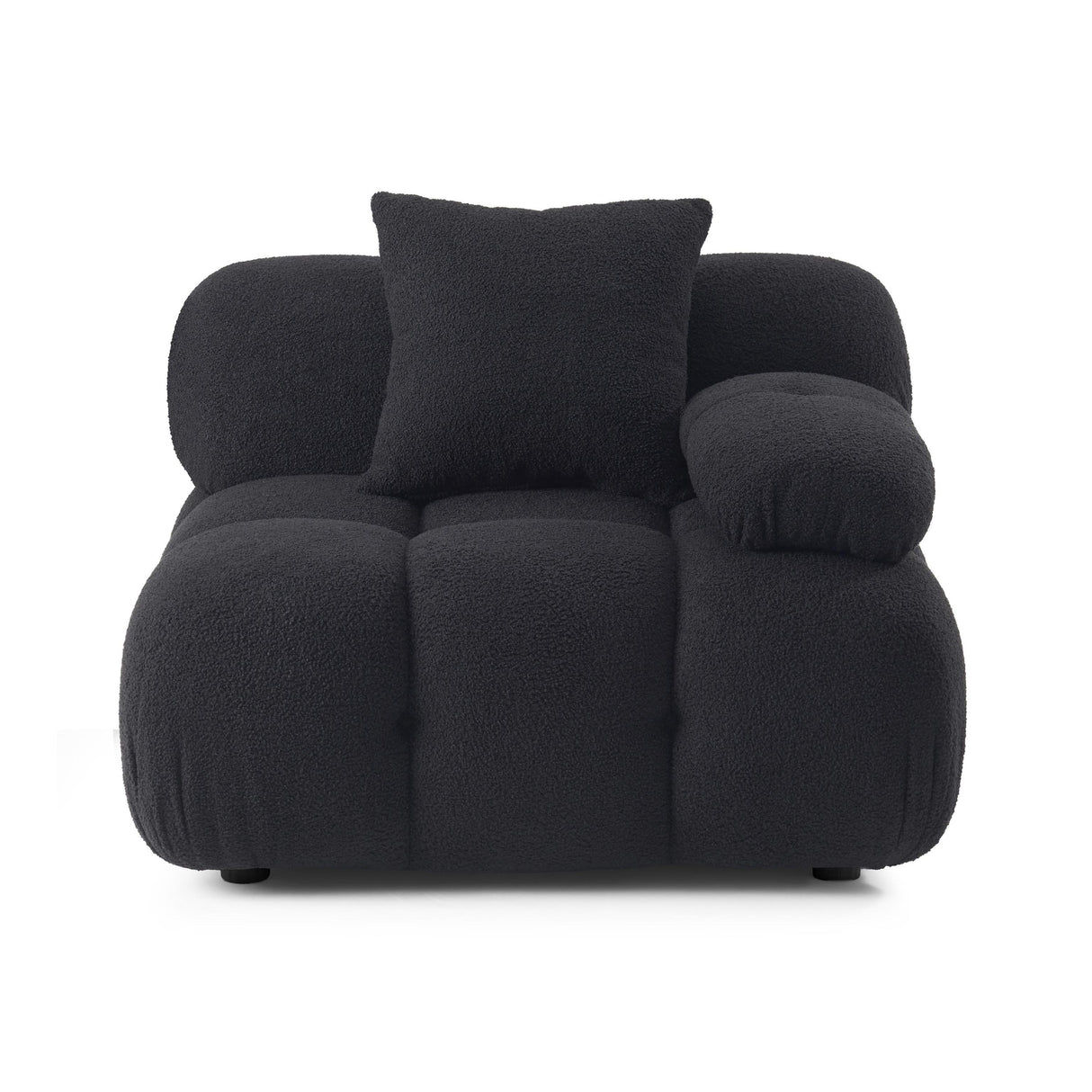 TOV Calliope Performance Vegan Shearling Modular Corner Chair