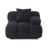 TOV Calliope Performance Vegan Shearling Modular Corner Chair