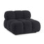 TOV Calliope Performance Vegan Shearling Modular Armless Chair