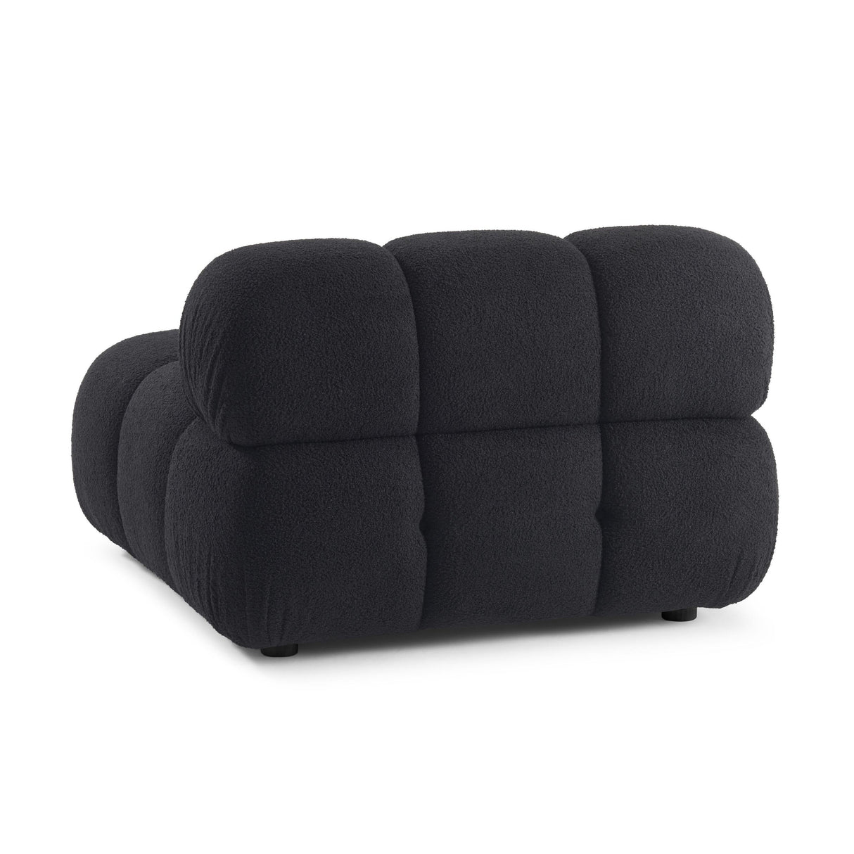 TOV Calliope Performance Vegan Shearling Modular Armless Chair