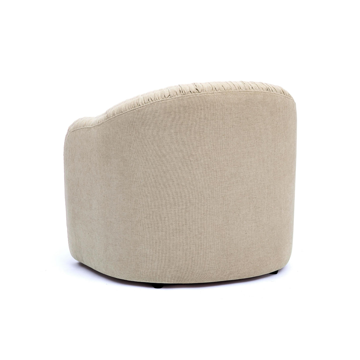 TOV Pamela Tan Chenille Tassel Lounge Chair